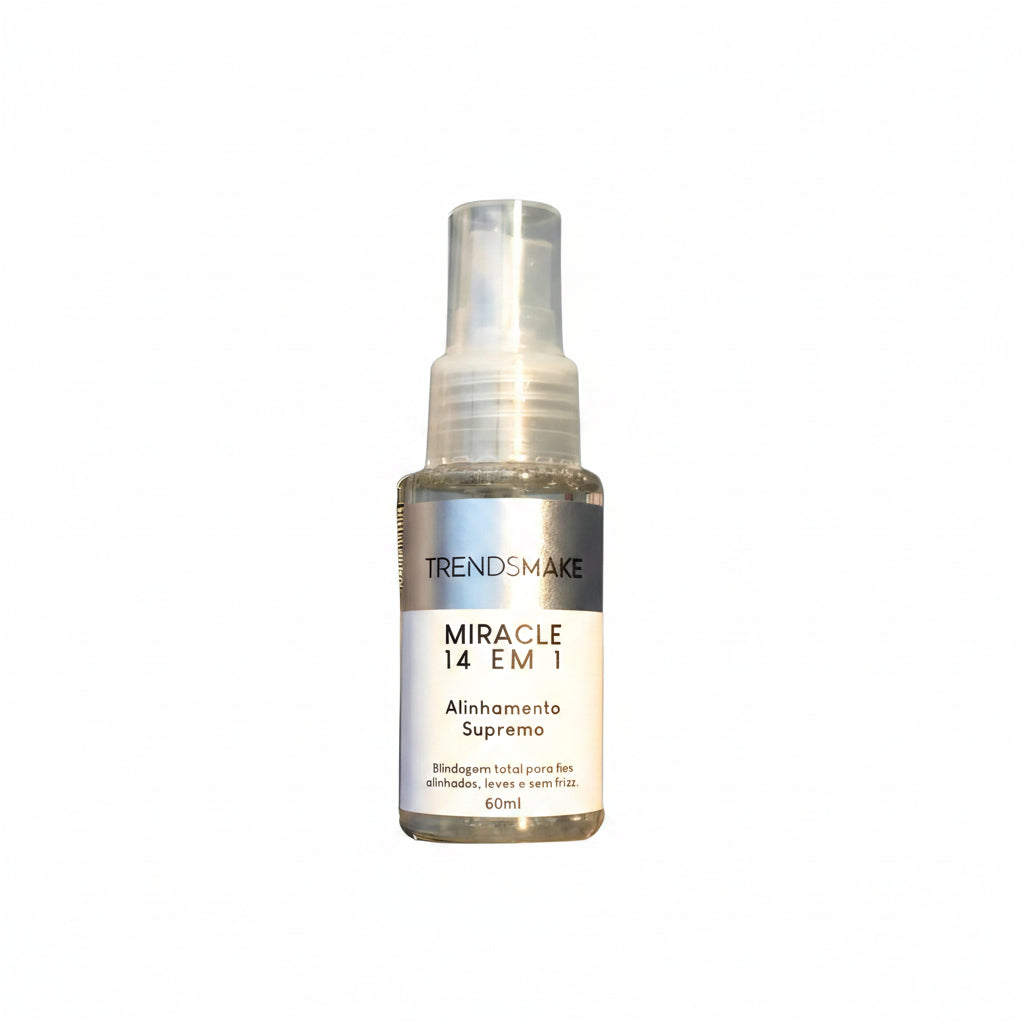 Spray Capilar Trendsmake Miracle 14 Em 1 Brilho E Proteção 60ml